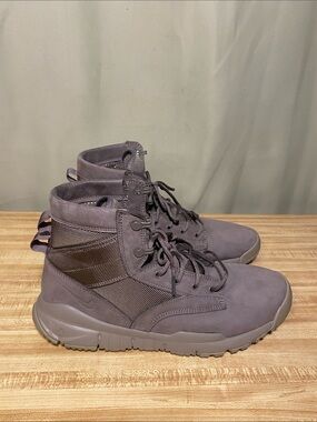 Nike SFB Field 6 Inch Leather Boot 'Dark Mushroom' 862507-201 Mens 11.5